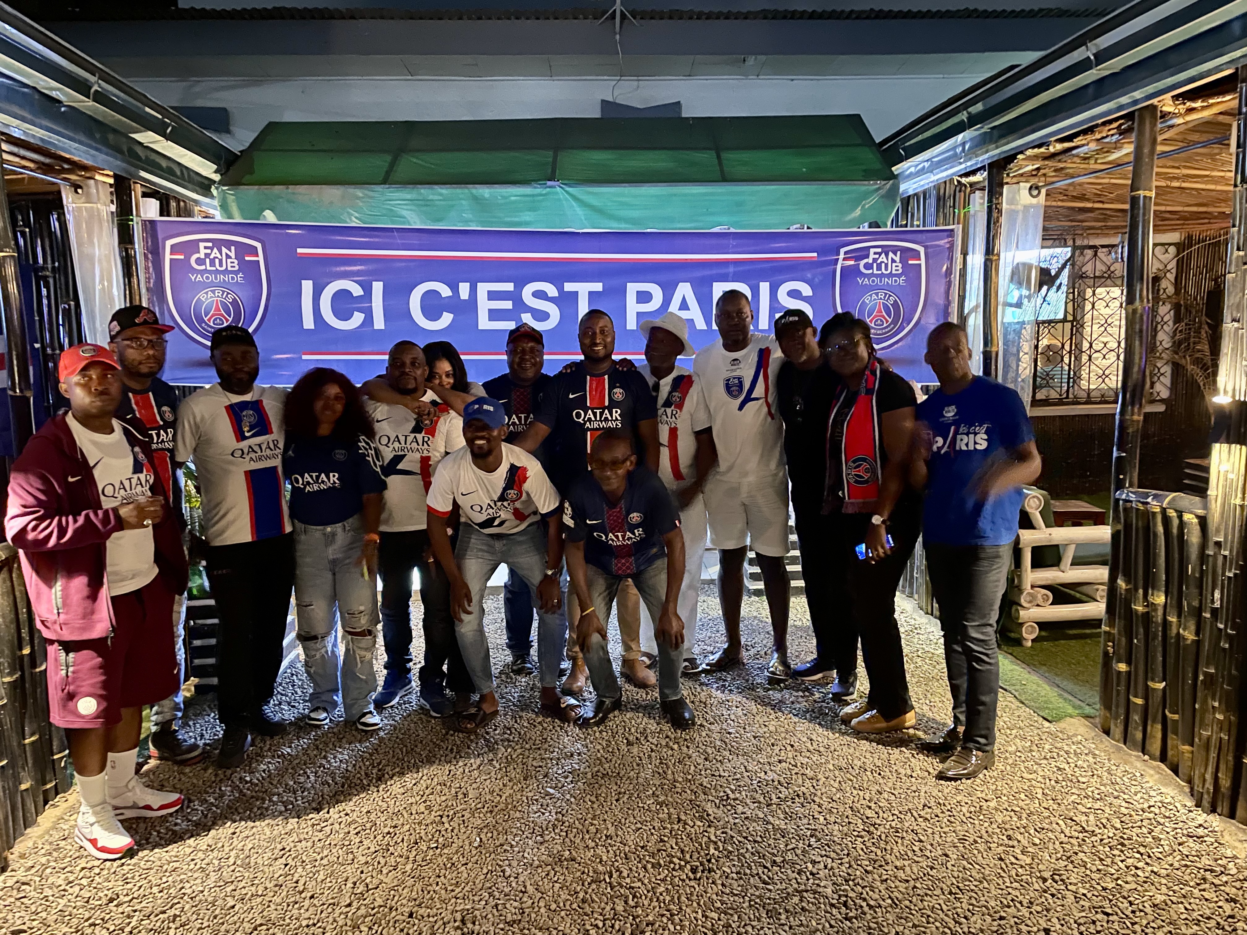 Rencontre avec le Fan Club PSG Yaoundé